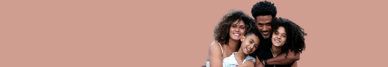 Família reunida — ilustração de cuidado em família